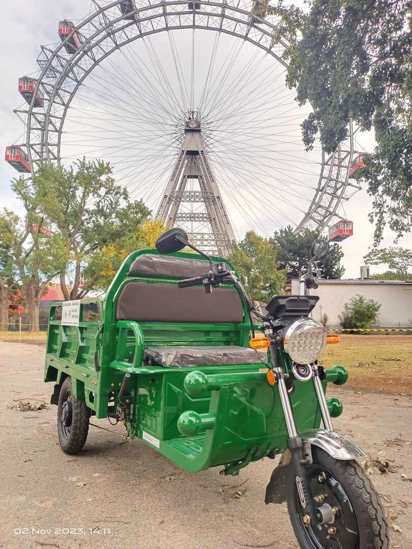Elektrofant, E-Schwerlastenrad von Bikes4cargo zum Mieten in Wien! Perfekt für Transporte aller Art