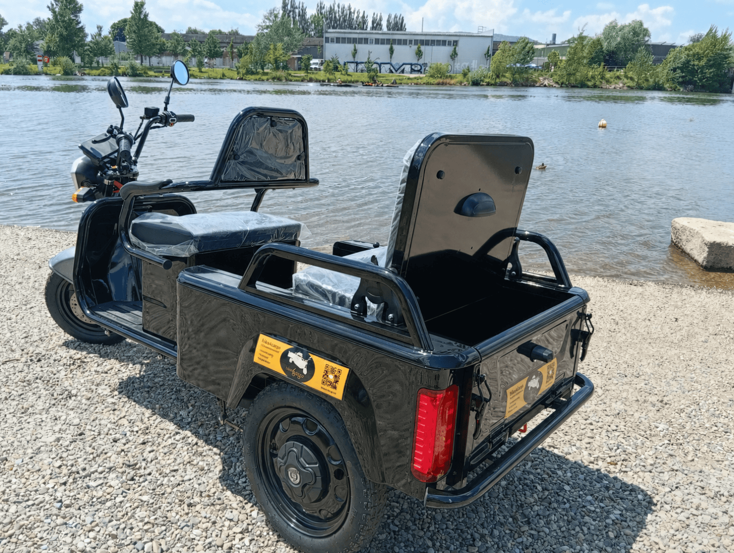 Der Elektrofant Cruiser ist die kleine Variante des E-Schwerlastenrades von Bikes4cargo. Für Personen- und Gütertransport